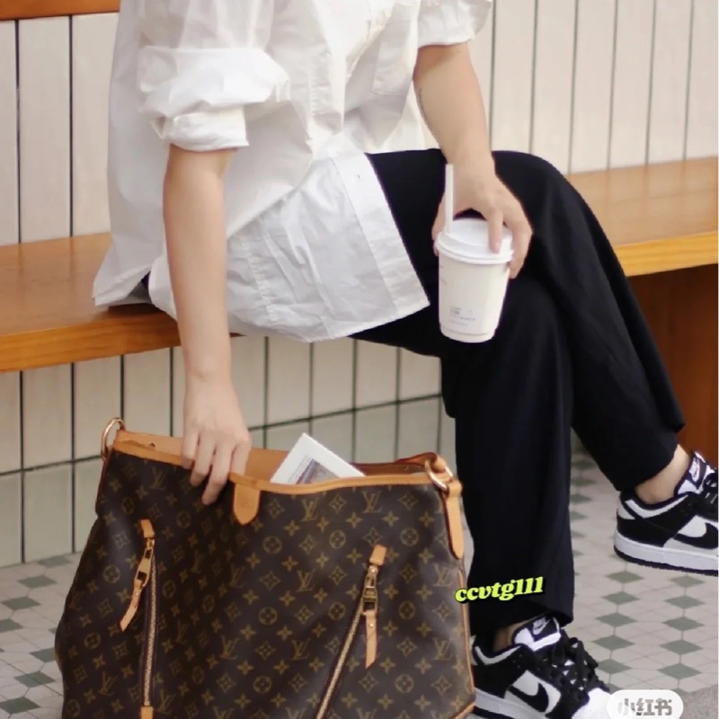 LV   M40354  經典 限量款 Delightful Monogram  單把肩背包 購物包  GM-35