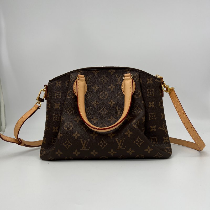 【LV】Rivoli PM 經典花紋兩用手提包 斜背包 兩用包-6