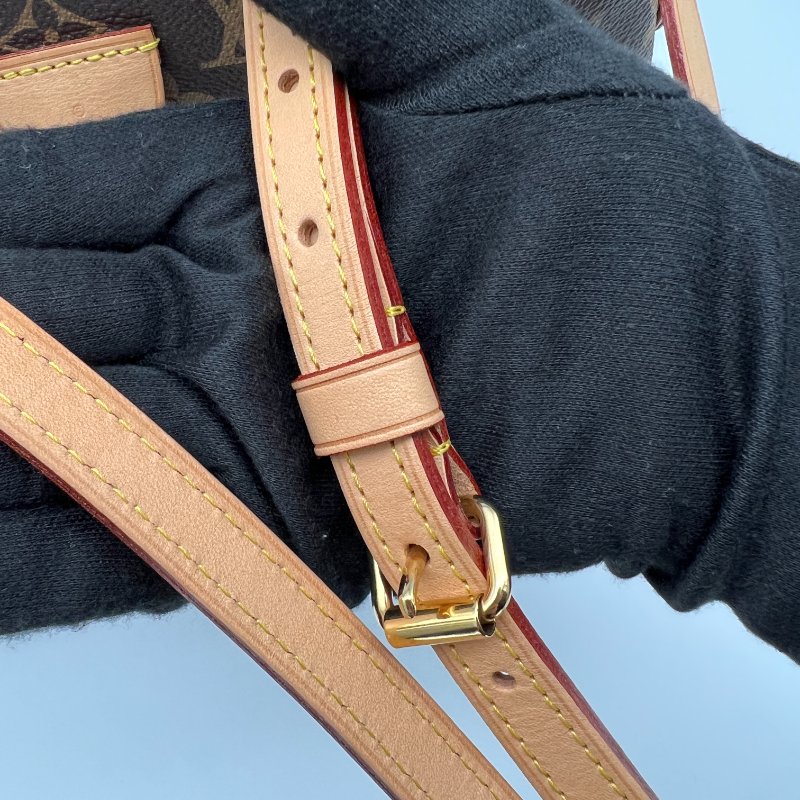 【LV】Rivoli PM 經典花紋兩用手提包 斜背包 兩用包-11