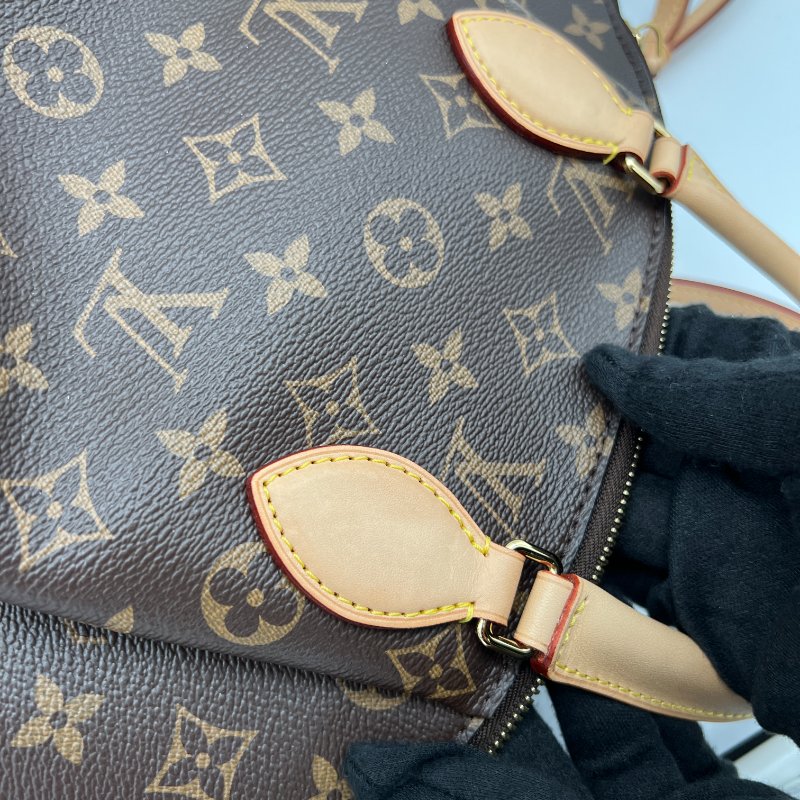 【LV】Rivoli PM 經典花紋兩用手提包 斜背包 兩用包-13