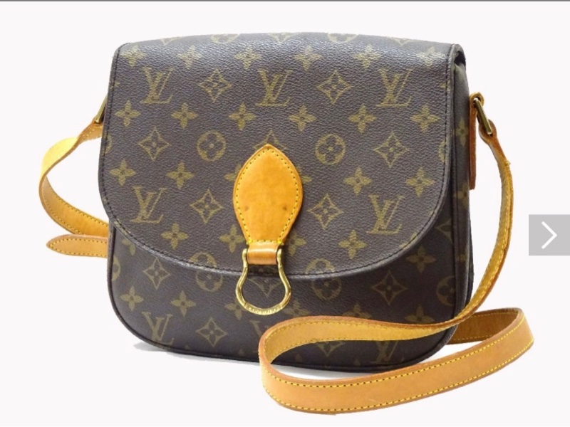 LV 路易威登 馬鞍包 馬蹄包 側背包 斜背包 M51242 日本中古-0