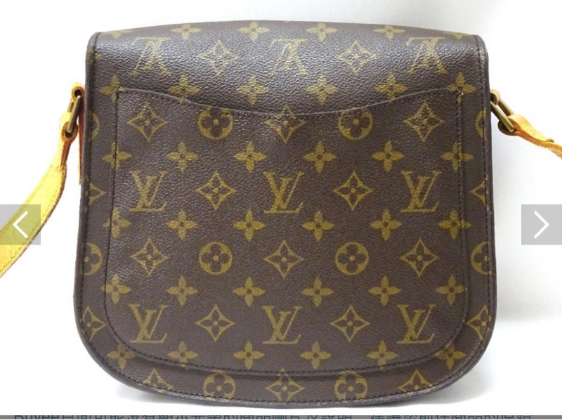 LV 路易威登 馬鞍包 馬蹄包 側背包 斜背包 M51242 日本中古-8