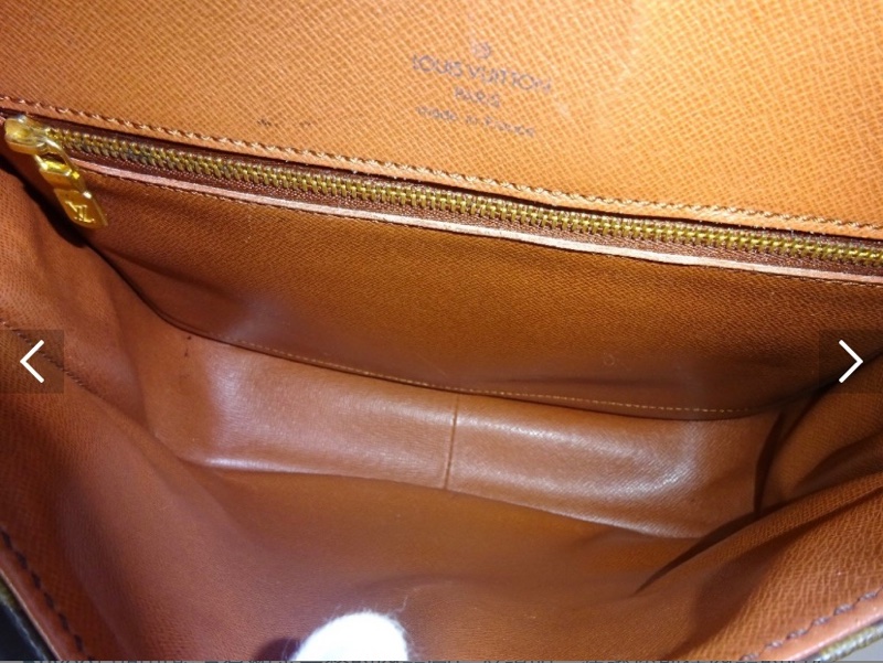 LV 路易威登 馬鞍包 馬蹄包 側背包 斜背包 M51242 日本中古-10