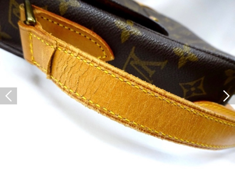 LV 路易威登 馬鞍包 馬蹄包 側背包 斜背包 M51242 日本中古-17