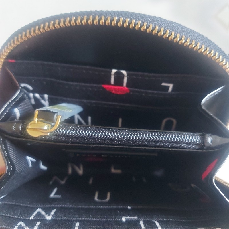 LULU GUINNIESS Ooh LULU 娃娃臉 紅色 貝雷帽 皮夾 錢包 短夾 王心凌 同款-3