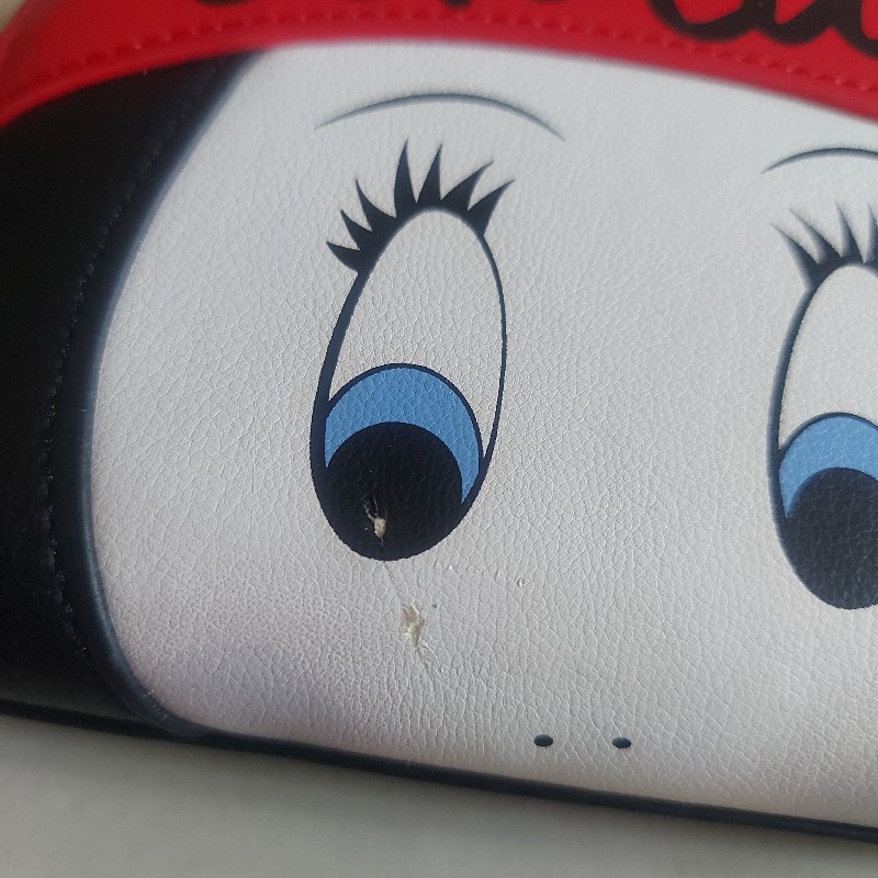 LULU GUINNIESS Ooh LULU 娃娃臉 紅色 貝雷帽 皮夾 錢包 短夾 王心凌 同款-5