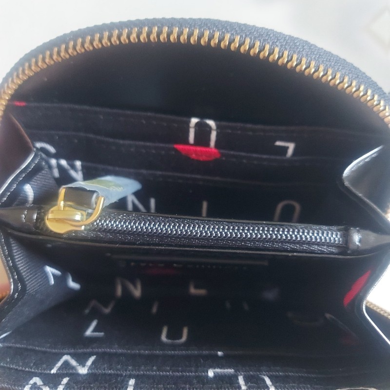 LULU GUINNIESS Ooh LULU 娃娃臉 紅色 貝雷帽 皮夾 錢包 短夾 王心凌 同款-10