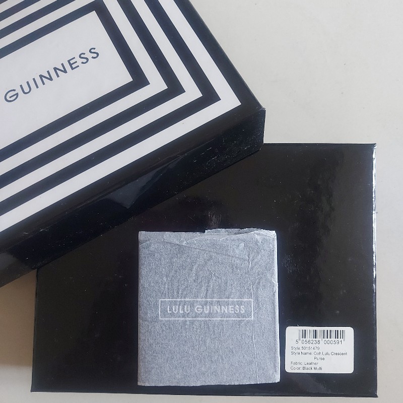 LULU GUINNIESS Ooh LULU 娃娃臉 紅色 貝雷帽 皮夾 錢包 短夾 王心凌 同款-13