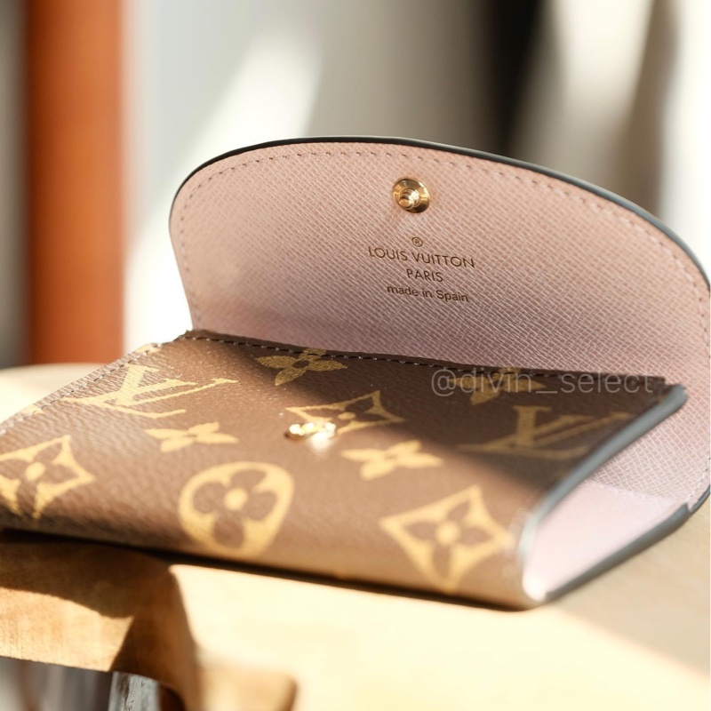Louis Vuitton Rosalie coin purse LV老花卡包 粉色-2