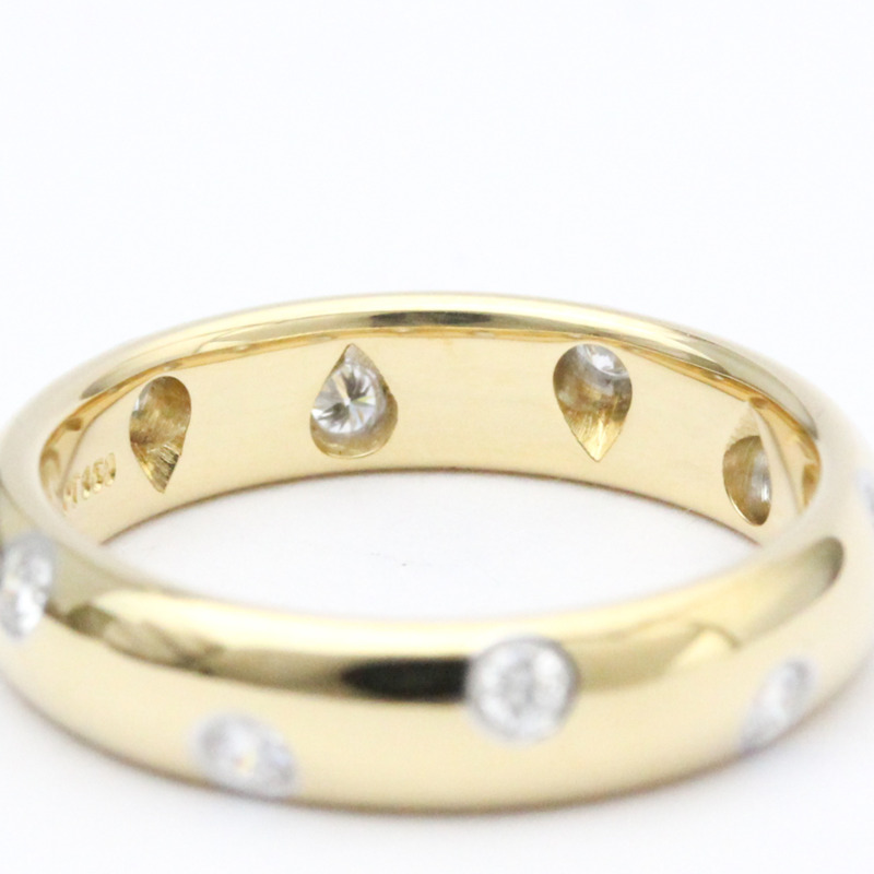 【日本直送】蒂芙尼圓點鑽石戒指鉑金、黃金(18K)時尚鑽石戒指戒指金-1