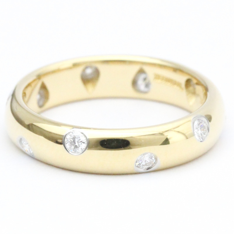 【日本直送】蒂芙尼圓點鑽石戒指鉑金、黃金(18K)時尚鑽石戒指戒指金-2