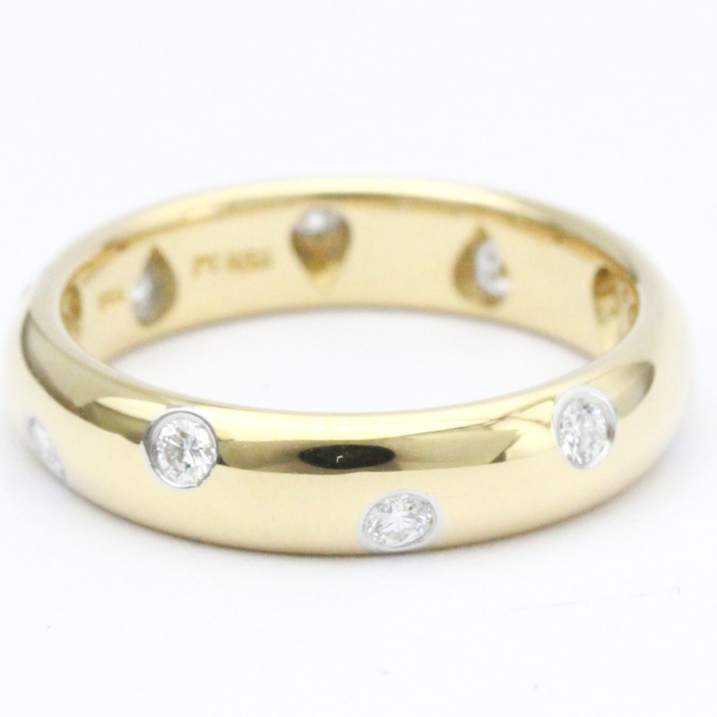 【日本直送】蒂芙尼圓點鑽石戒指鉑金、黃金(18K)時尚鑽石戒指戒指金-4