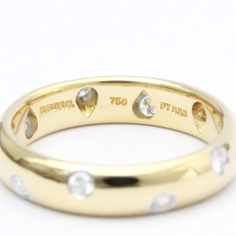 【日本直送】蒂芙尼圓點鑽石戒指鉑金、黃金(18K)時尚鑽石戒指戒指金-5