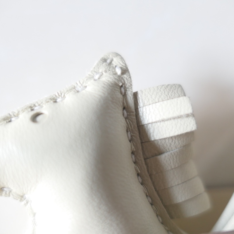 Hermes 鱷魚皮拼接 touch 小飛馬 奶昔白Craie-9