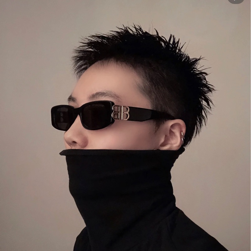 巴黎世家balenciaga bb0096s sunglasses 巨時髦墨鏡 🖤🤍割愛8800 🖤🤍-0