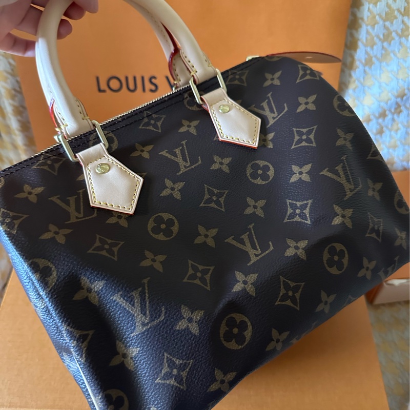 LV 經典speedy25 老花款-11