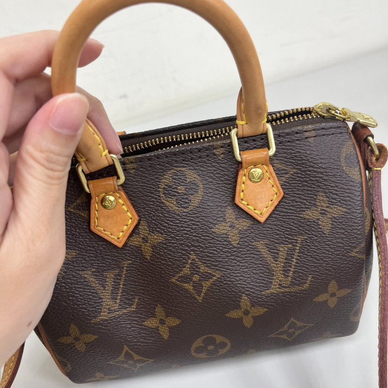Louis Vuitton LV NANO SPEEDY M61252 原花迷你波士頓包(已經完全買不到)-3
