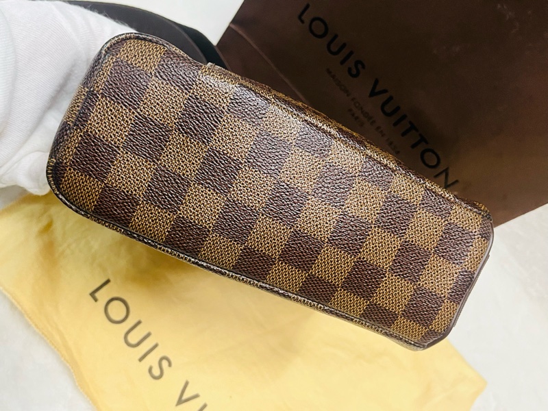 LV絕版棋盤格豆腐包 /斜背包-5