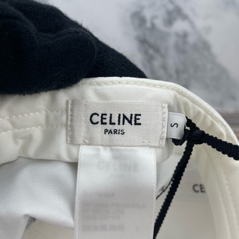 #CELINE  #凱旋門 經典刺繡大LOGO TRIOMPHE#棒球帽 / #鴨舌帽-7