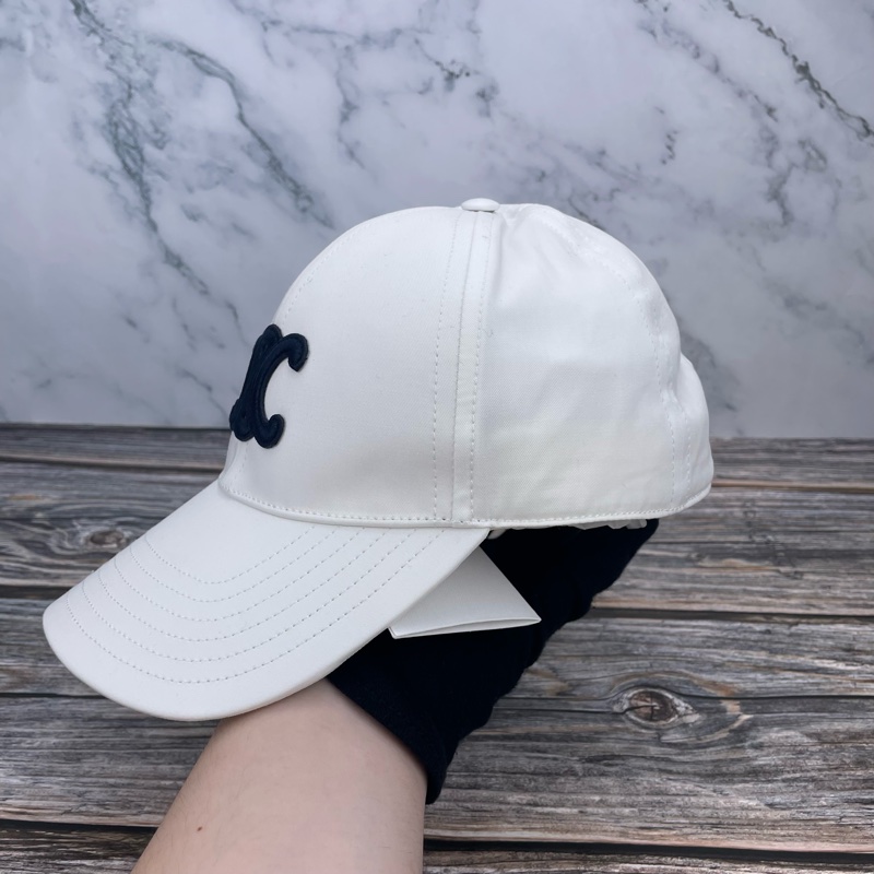#CELINE  #凱旋門 經典刺繡大LOGO TRIOMPHE#棒球帽 / #鴨舌帽-11
