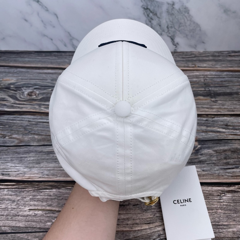 #CELINE  #凱旋門 經典刺繡大LOGO TRIOMPHE#棒球帽 / #鴨舌帽-16