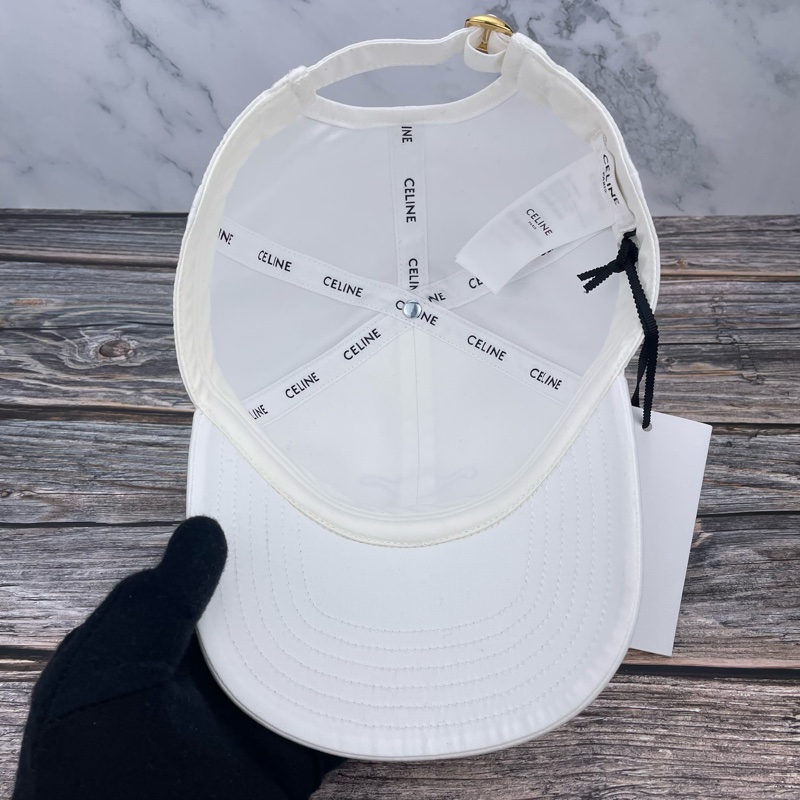 #CELINE  #凱旋門 經典刺繡大LOGO TRIOMPHE#棒球帽 / #鴨舌帽-17