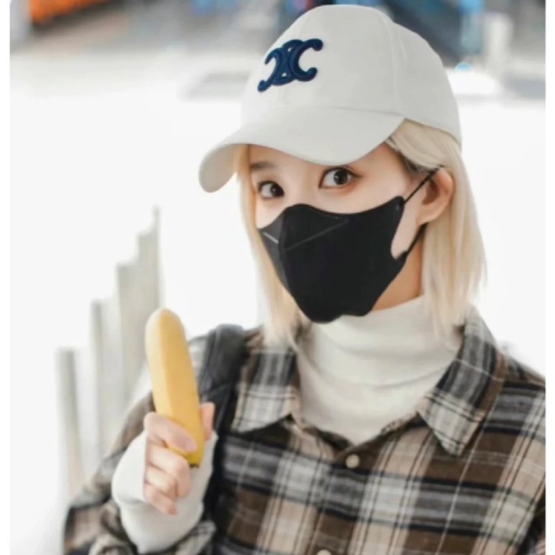 #CELINE  #凱旋門 經典刺繡大LOGO TRIOMPHE#棒球帽 / #鴨舌帽-4