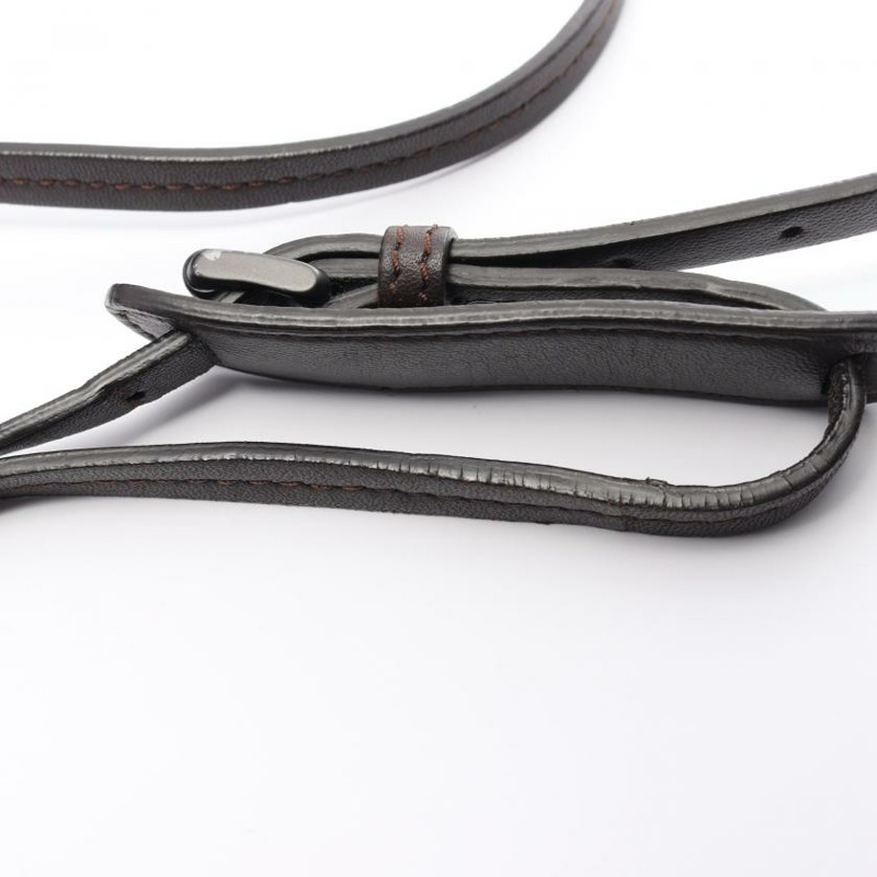 【日本直送】 中古BOTTEGA VENETA[B]intrecciato 真皮肩包 深棕色-5