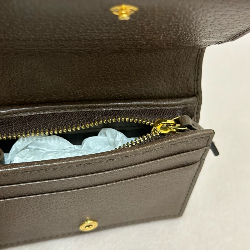 GUCCI OPHIDIA GG 經典短夾-10