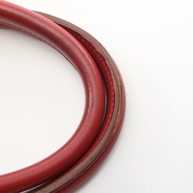 【日本直送】 中古HERMES[B]Birkin 鉑金包35 朱紅色 手提包 小公牛皮 紅色 金色五金 □A刻印-4