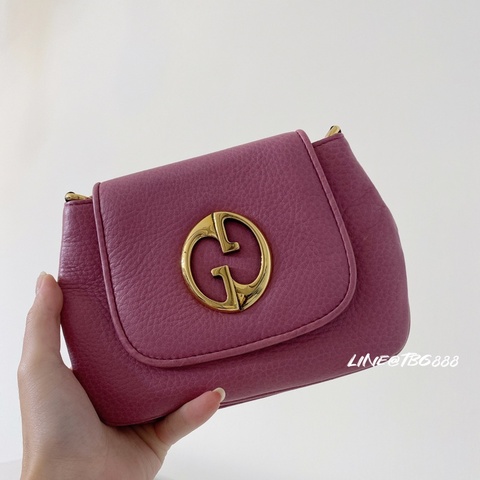 GUCCI  粉紫色鍊條包
