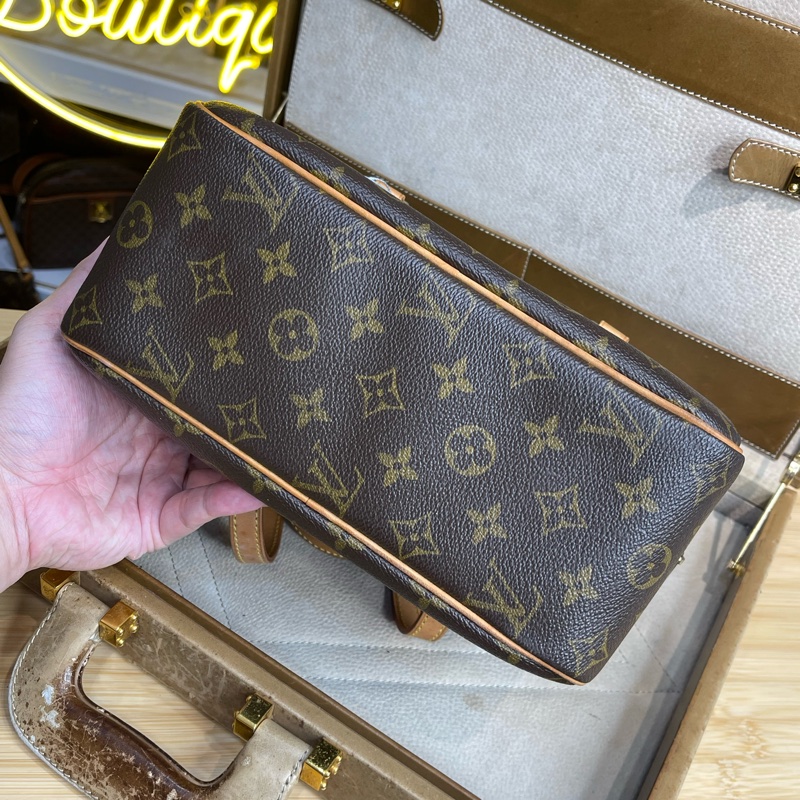 Louis Vuitton老花CITE吐司小號肩包-18