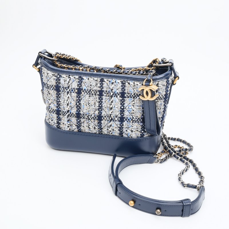 CHANEL 小號針織毛呢流浪包-2