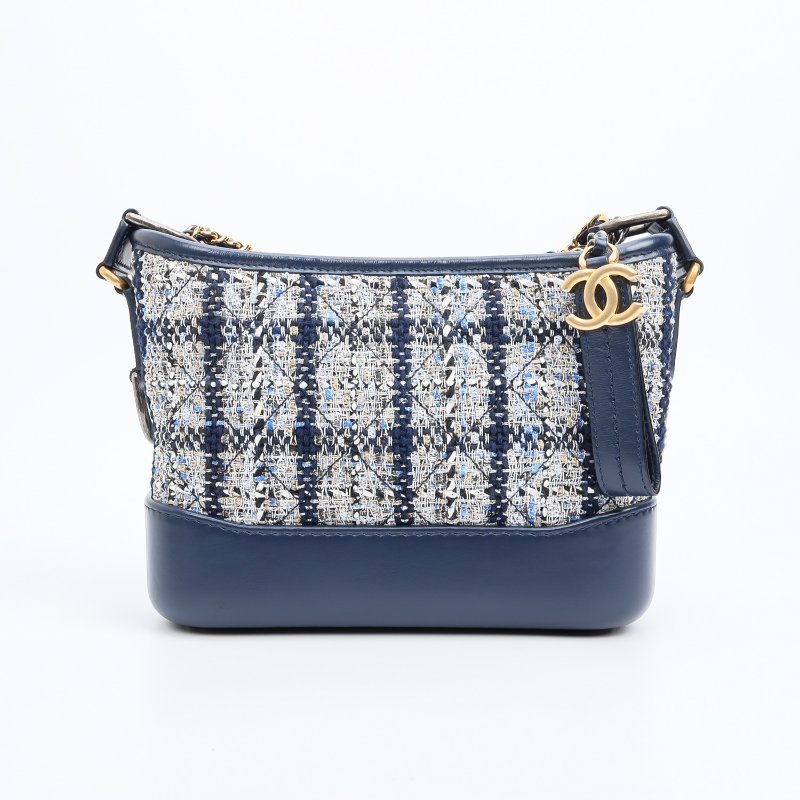 CHANEL 小號針織毛呢流浪包-3