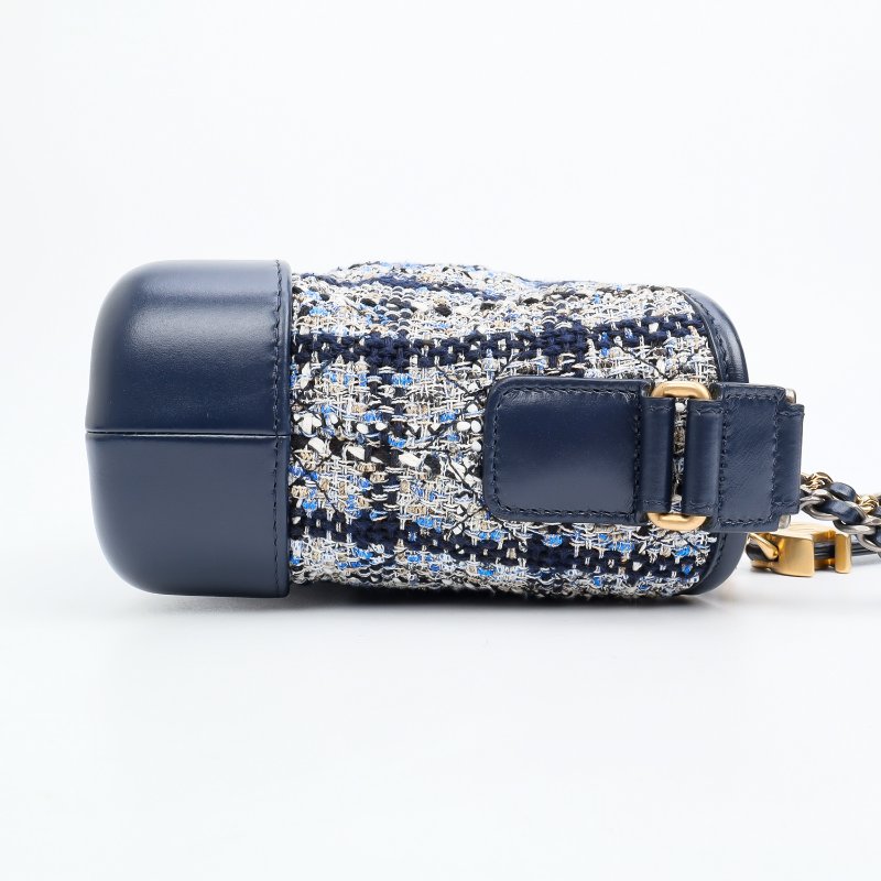 CHANEL 小號針織毛呢流浪包-5