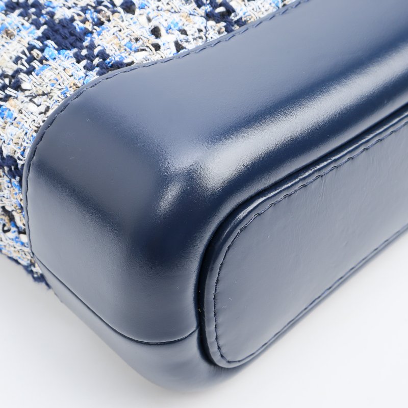 CHANEL 小號針織毛呢流浪包-8