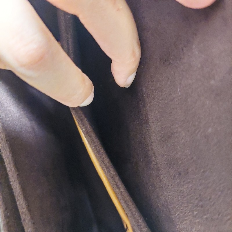 MK 郵差包 經典 老花 咖啡色 小號 斜背包 側背包-12