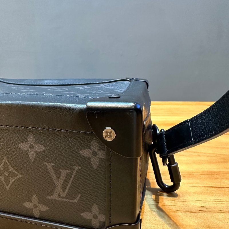 LV trunk 老花盒子包-9