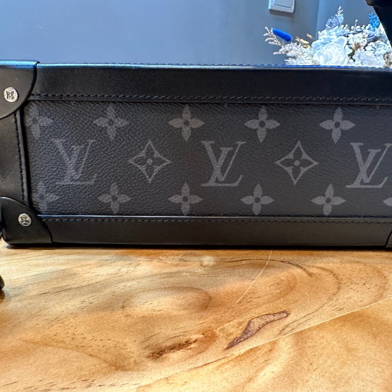 LV trunk 老花盒子包-10