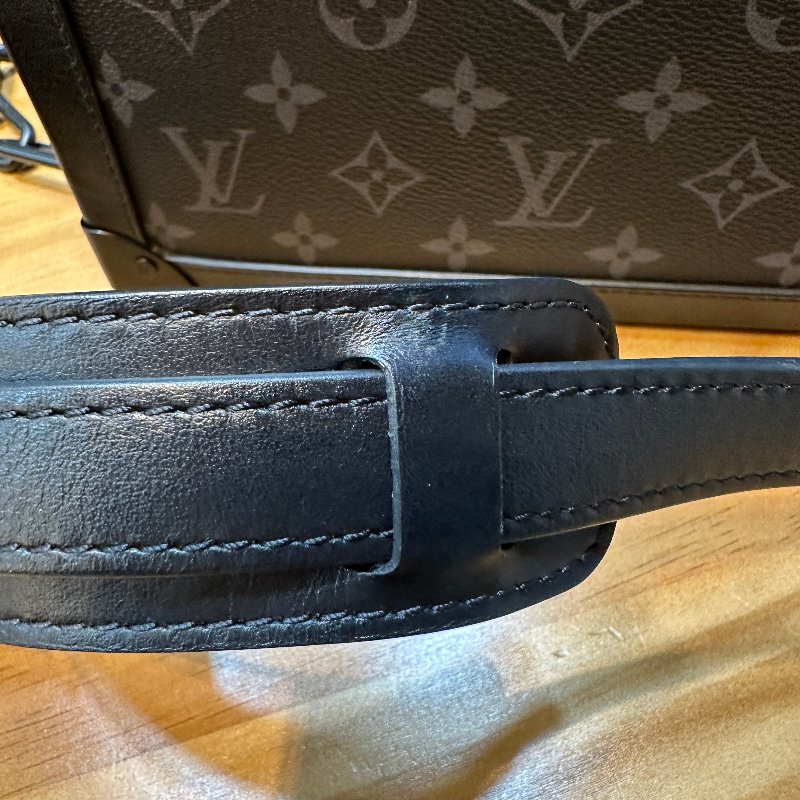 LV trunk 老花盒子包-12