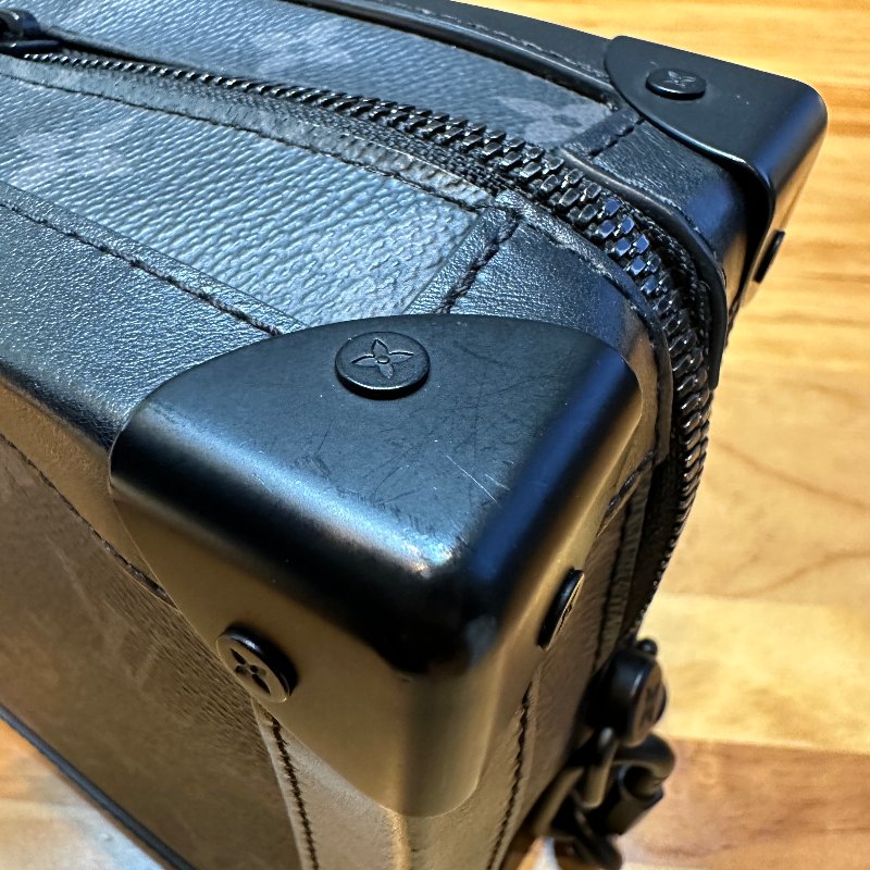 LV trunk 老花盒子包-13