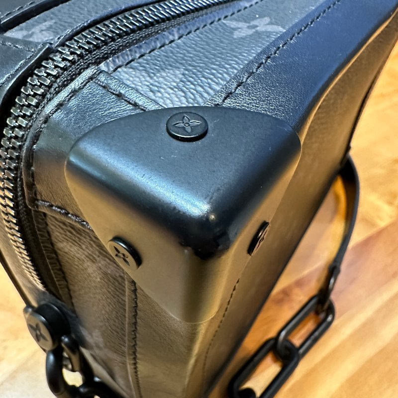 LV trunk 老花盒子包-14