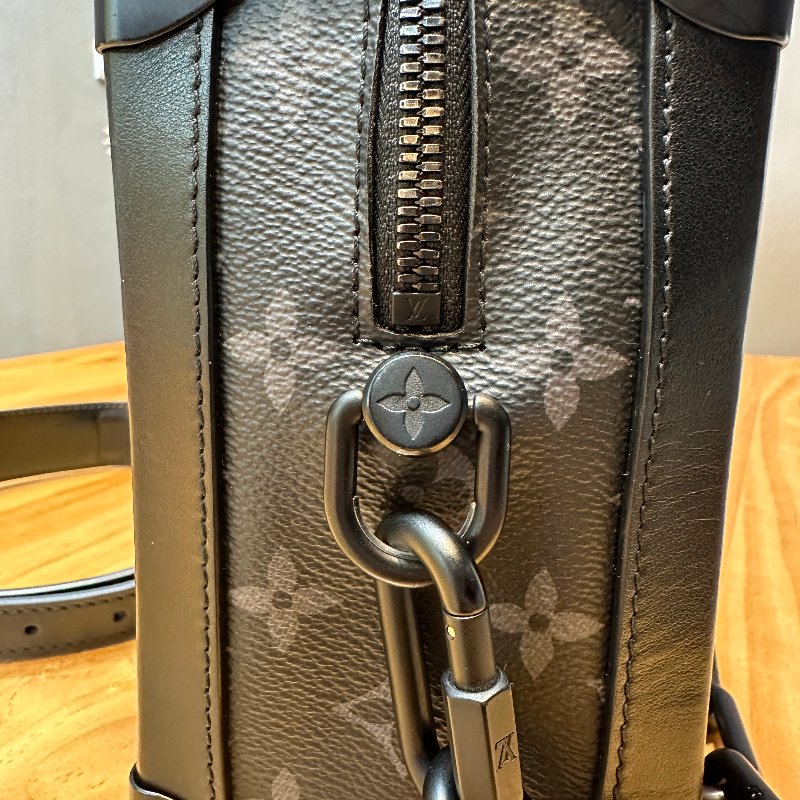 LV trunk 老花盒子包-16