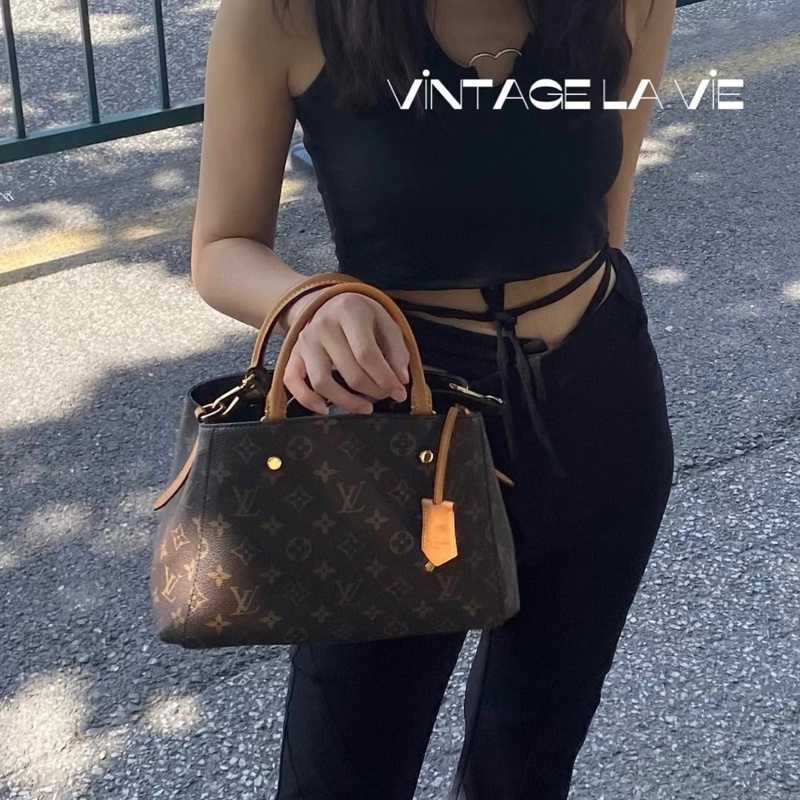 LV MONTAIGNE BB小號 蒙田包-34