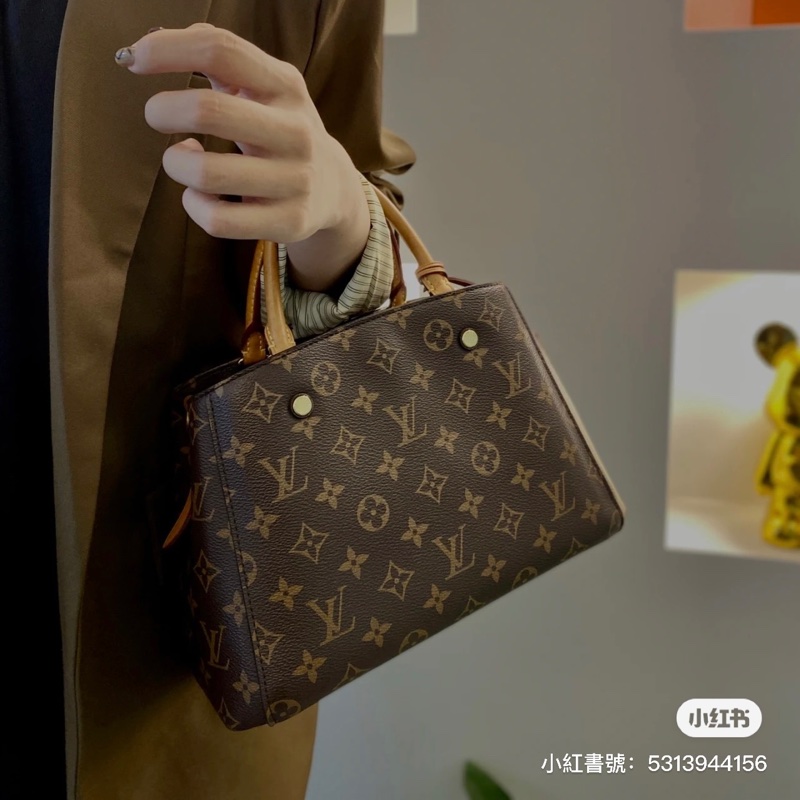 LV MONTAIGNE BB小號 蒙田包-36