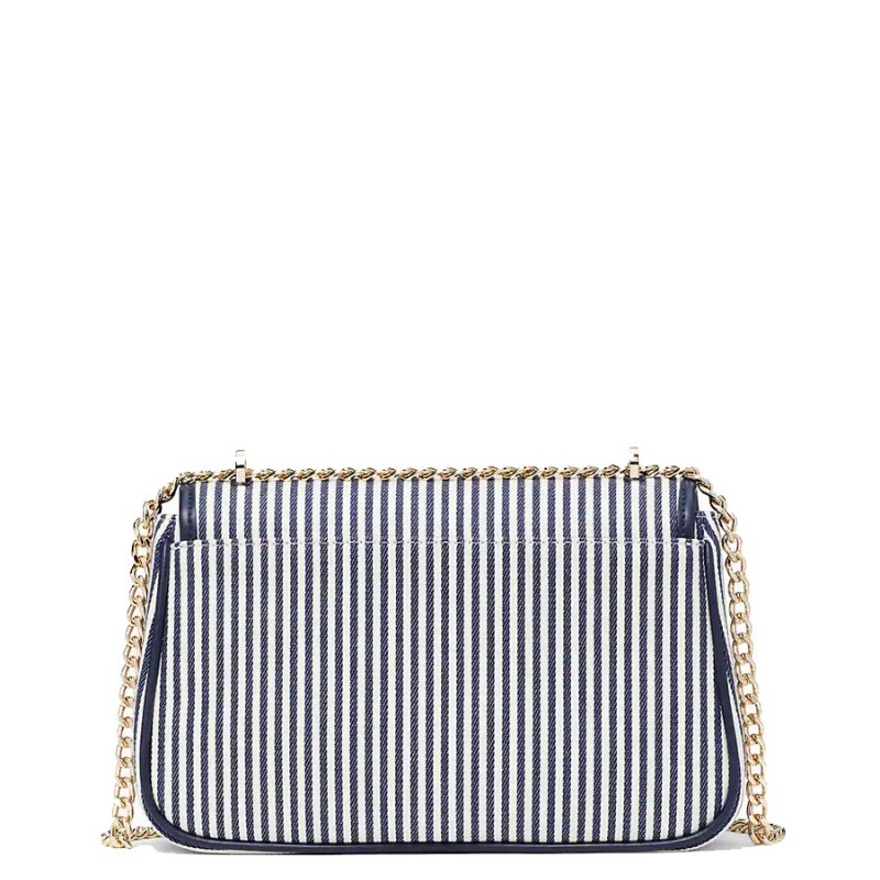 Kate Spade New York KS Carey小香風 條紋翻蓋 信封  郵差  肩背 鍊條包 Carey Medium Flap Shoulder Bag-2