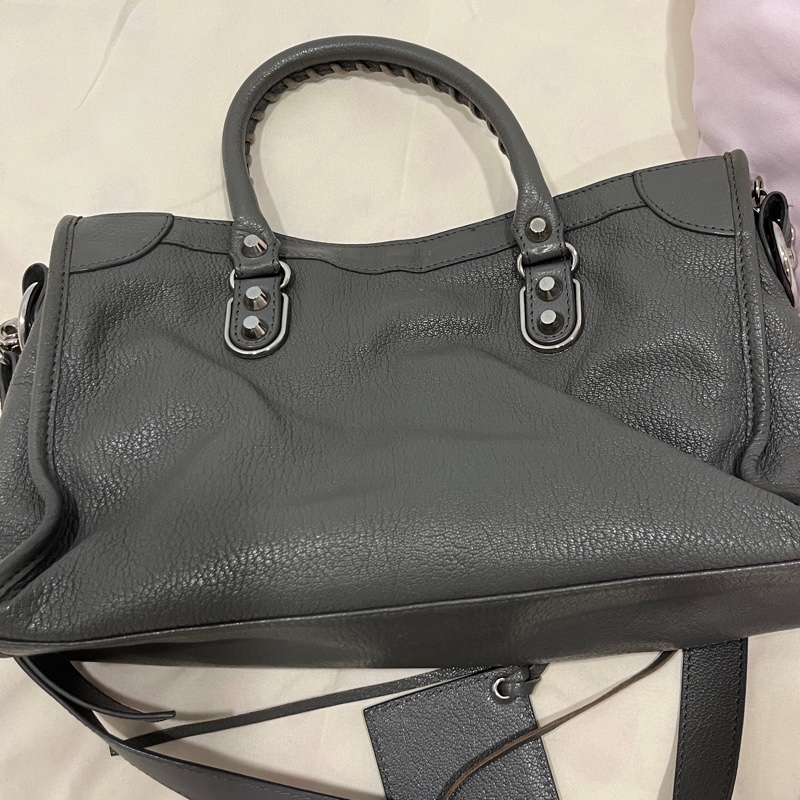 巴黎世家｜Balenciaga 經典款機車包始祖Classic City-Grey-7