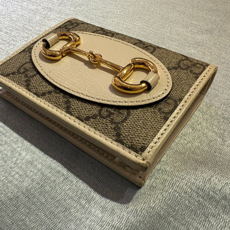 【舊愛新歡】Gucci 1955 horsebit 馬銜扣短夾-1