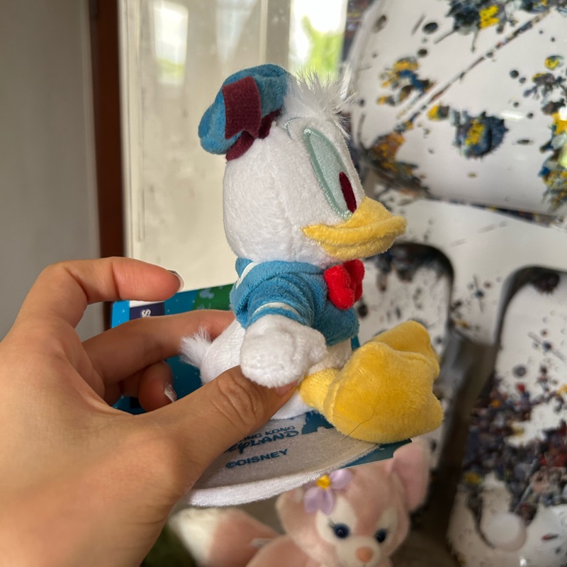 迪士尼 唐老鴨玩偶娃娃(底座有吸磁)售600-1