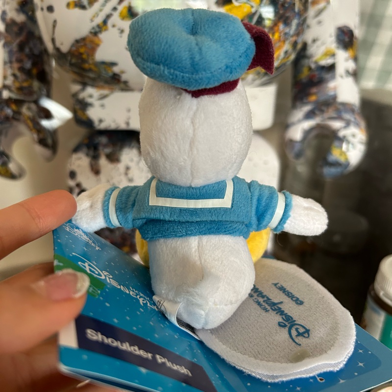 迪士尼 唐老鴨玩偶娃娃(底座有吸磁)售600-6